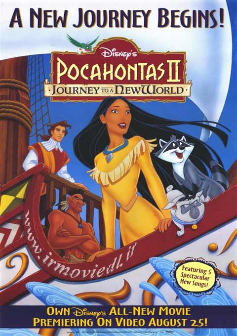کارتون Pocahontas II 1998